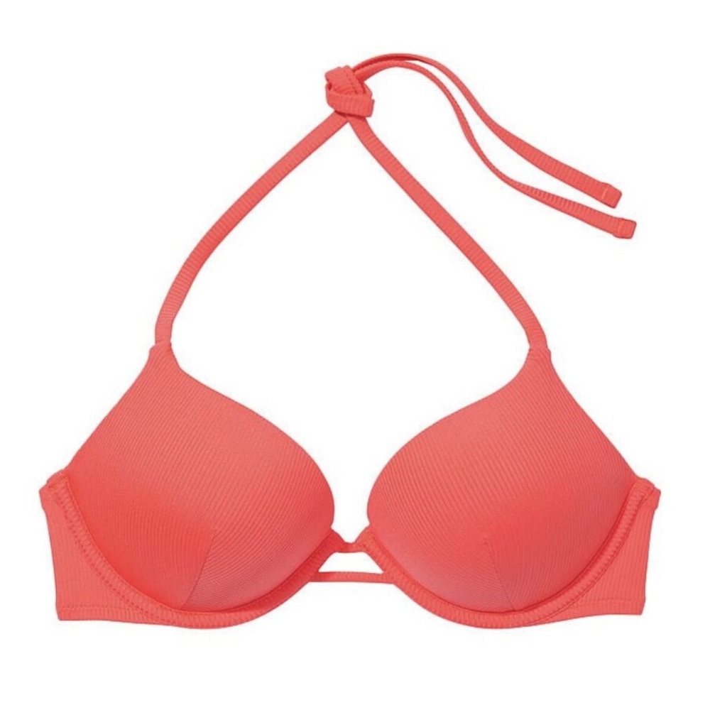 VS Super Push Up Bikini top 34D NWT